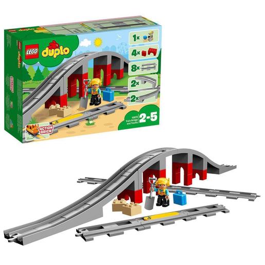 LEGO Duplo Town - Ponte e Carris para comboio - 10872