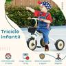 Homcom - Triciclo infantil Bege