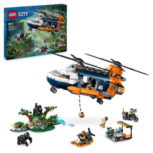 LEGO - City - Helicóptero no acampamento base 60437