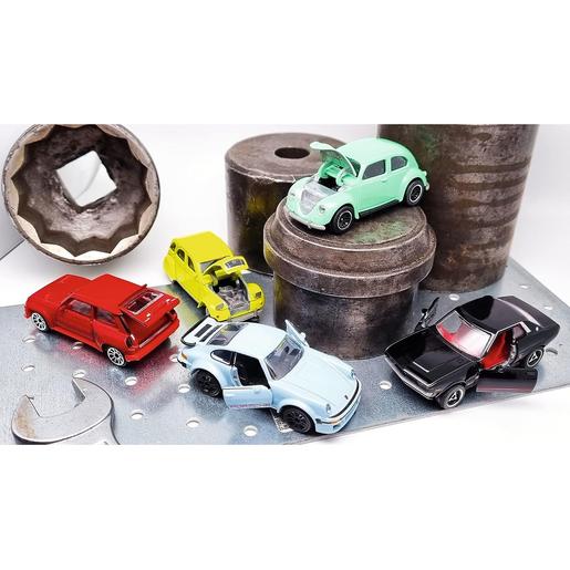 Majorette - Pack de 5 coches vintage coleccionables, modelos y colores surtidos ㅤ