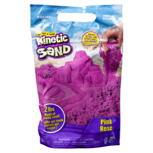 Saco de areia Kinetic Sand rosa. ㅤ