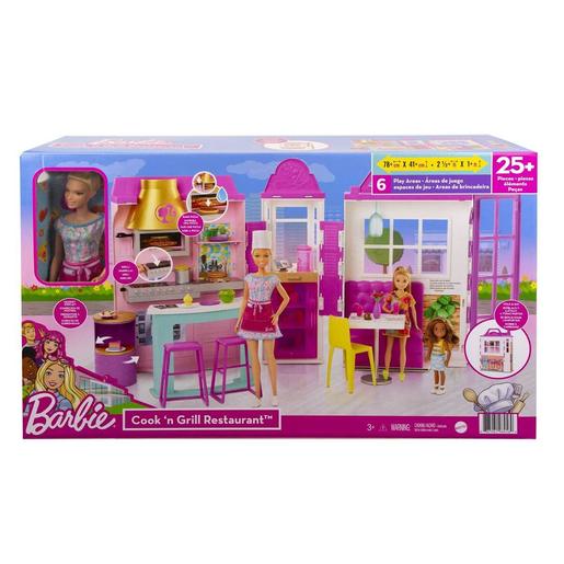 Barbie - Boneca Barbie e restaurante Cook´n Grill