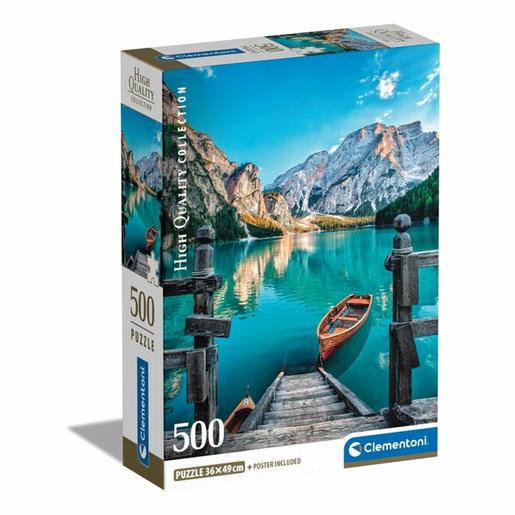 Clementoni Puzzle 500 Peças Paisagem Lago ㅤ