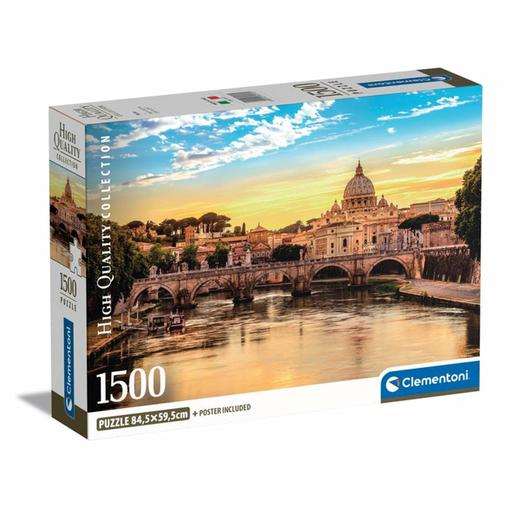 Clementoni Puzzle 1500 Peças Roma ㅤ