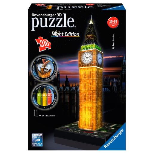 Ravensburguer - Puzzle 3D Big Ben de Noite