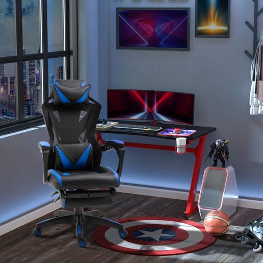 Vinsetto - Silla Gaming ergonómica azul-negro