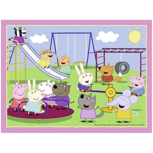 Ravensburger - Peppa Pig - Pack 4 puzzles