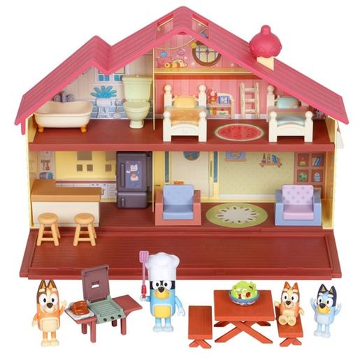 A Casinha da Bluey com Figuras e Acessórios