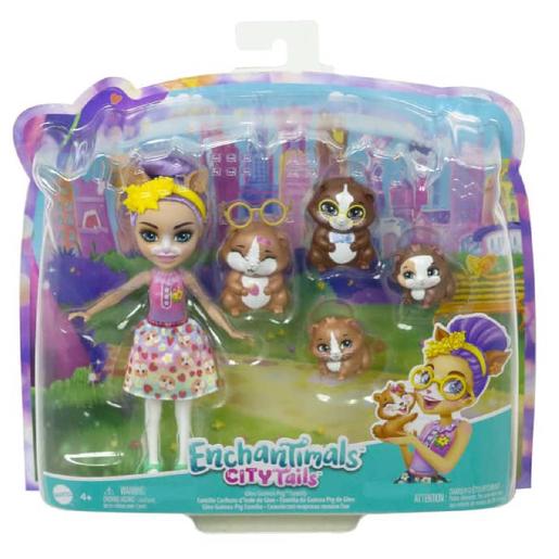 Enchantimals - Família porquinho da índia