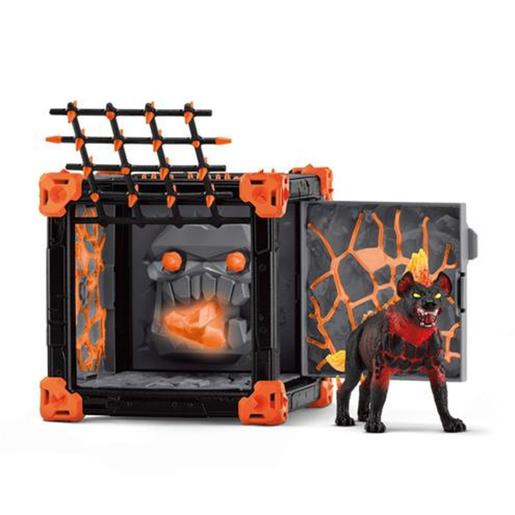 Schleich - Eldrador - BattleCave hiena de lava ㅤ