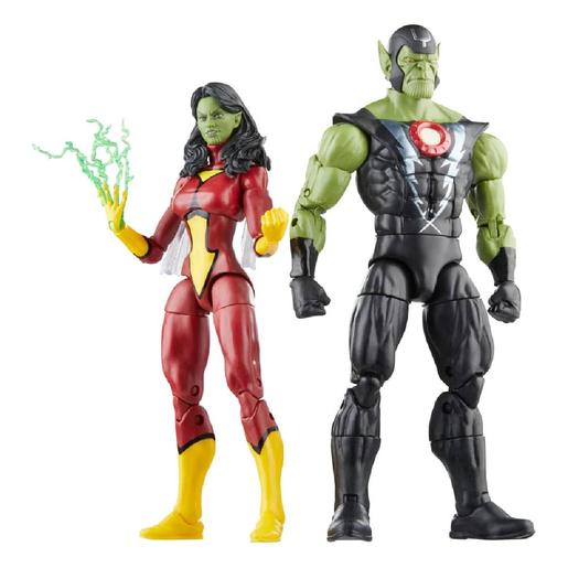 Marvel - Skrull Queen y Super Skrull