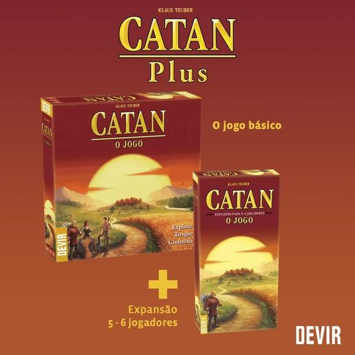 Juego de mesa Catan Plus en portugués ㅤ