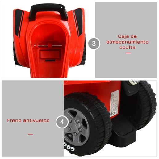 Homcom - Quad correpasillos para niños