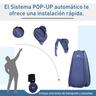 Outsunny - Tenda camping Pop Up Azul escuro