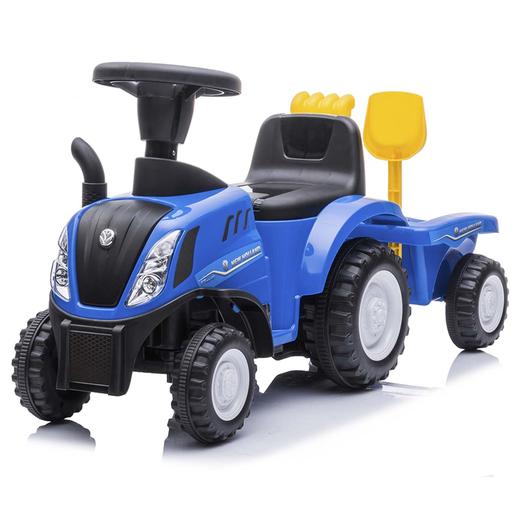 Trator Cavalgável New Holland Azul