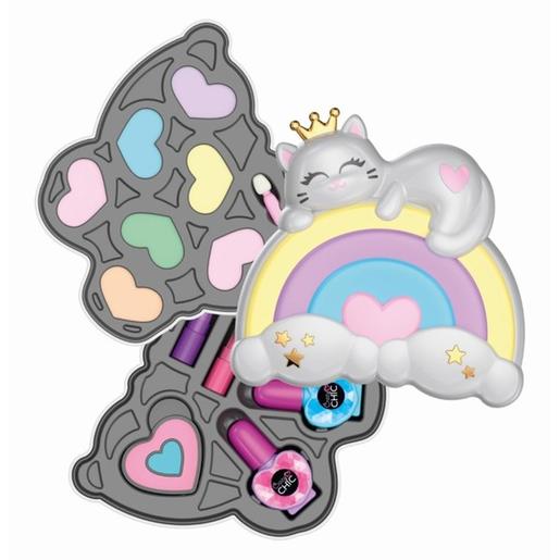 Clementoni - Set Lovely Rainbow Make Up Maquilhagem Arco-íris ㅤ