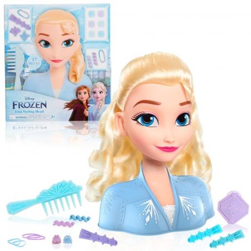 Frozen - Cabeça para penteados Elsa ㅤ