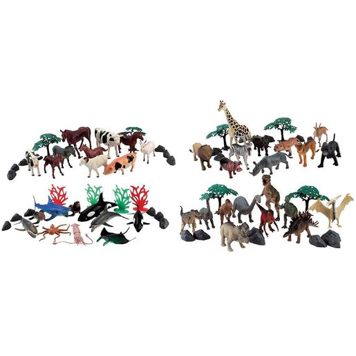 National Geographic - Set de 80 Figuras de Animales