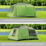 Outsunny - Tenda de Campismo Familiar 405x305x225 cm Verde