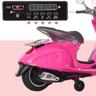 Homcom - Mota elétrica Vespa Cor de Rosa