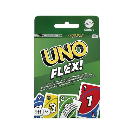 Mattel - Jogo de cartas UNO Split familiar e flexível ㅤ