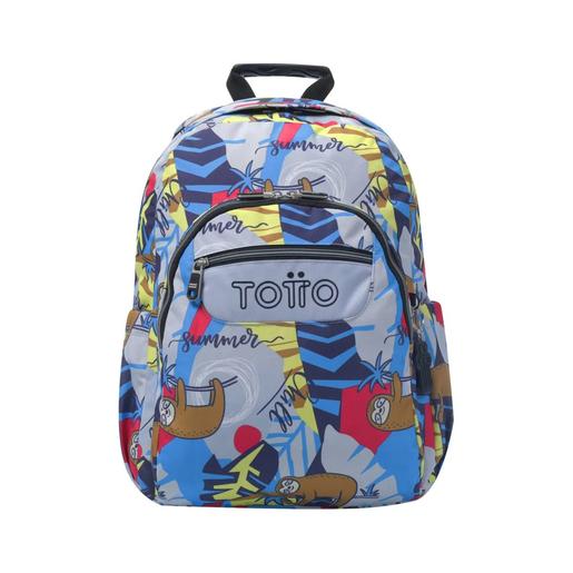 Totto - Mochila escolar aquarelas ㅤ