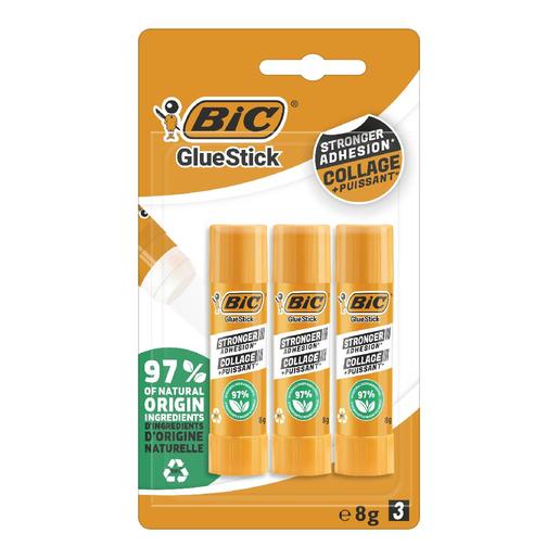 Cola em stick BIC pack 3