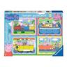 Ravensburger - Peppa Pig - Pack 4 puzzles 42 piezas