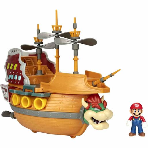 Super Mario - Barco voador  do Bowser