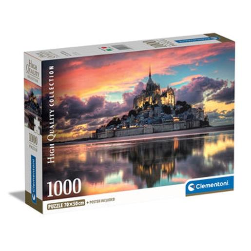 Clementoni Puzzle O Magnífico Monte Saint-Michel 1000 Peças ㅤ