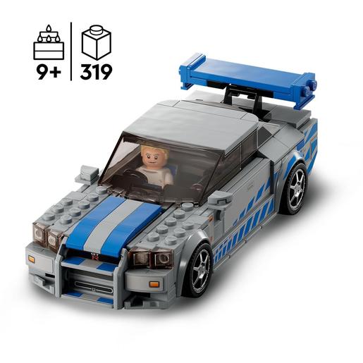 LEGO Speed Champions - Velocidade Furiosa Nissan Skyline GT-R (R34) - 76917