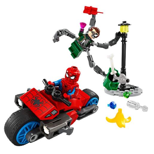 LEGO Marvel - Perseguição de Moto: Spider-Man vs. Doc Ock - 76275