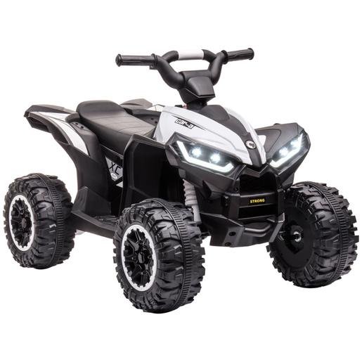 Homcom - Quad elétrico 12V branco