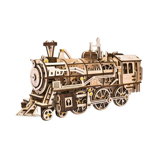 Locomotiva - Puzzle de madeira 3D