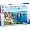 Ravensburger - Puzzle Paisagem Mediterrâneo Italia, 1000 Peças ㅤ