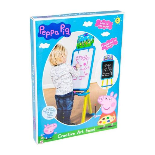 Peppa Pig - Quadro cavalete dupla cara