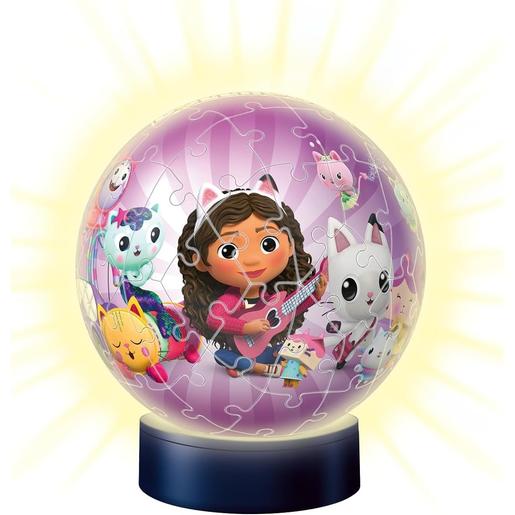 Ravensburger - 3D Puzzle Nightlamp Ball con Luces, 72 Piezas ㅤ