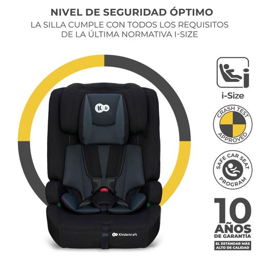 Kinderkraft - Cadeira de auto Safety Fix 2 i-Size (76-150 cm) Preto