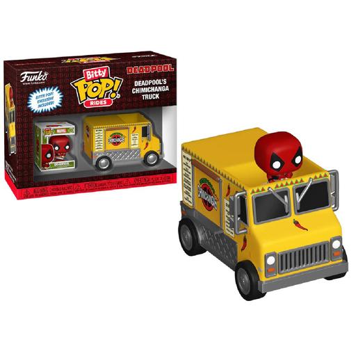 Funko Bitty Pop! Rides - Marvel - Deadpool com Food Truck de Chimichangas