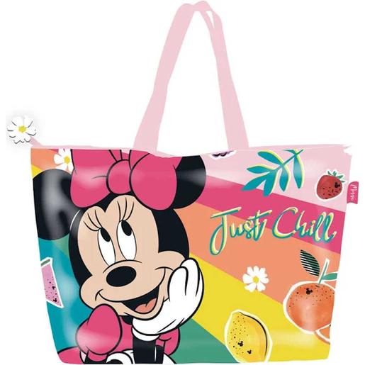 Disney - Saco de praia com fecho 48x32cm: Frutas