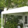 Outsunny - Tenda Desmontável de Jardim 3x3 m Branco