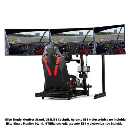 Next Level Racing - Braços Independentes para Triplo Monitor Elite Black