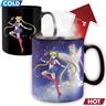 Copo térmico Sailor Moon de mudança de cor 460ml ㅤ