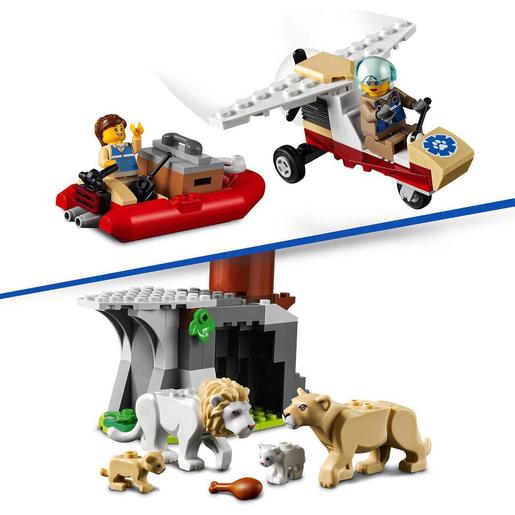 LEGO City - Resgate da Fauna Selvagem: Acampamento - 60307