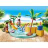 Playmobil - Conjunto Diversão Aquática com Piscina e Jacuzzi ㅤ