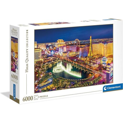Clementoni Puzzle 6000 Las Vegas ㅤ