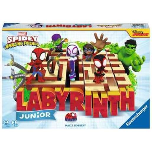 Ravensburger - Jogo de mesa Junior Labyrinth Spidey & Friends ㅤ