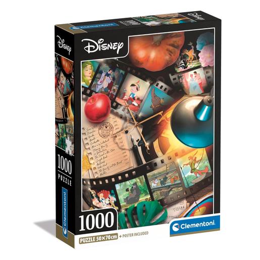 Clementoni Puzzle de 1000 Peças Filmes Clássicos da Disney ㅤ