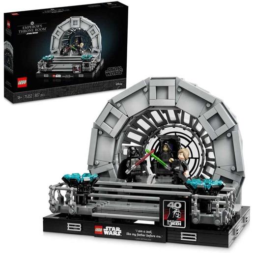 LEGO Star Wars - Diorama: Sala do Trono do Imperador - 75352