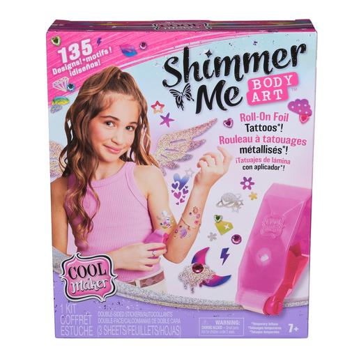 Kit de Tatuagens Shimmer Me Body Art Studio ㅤ